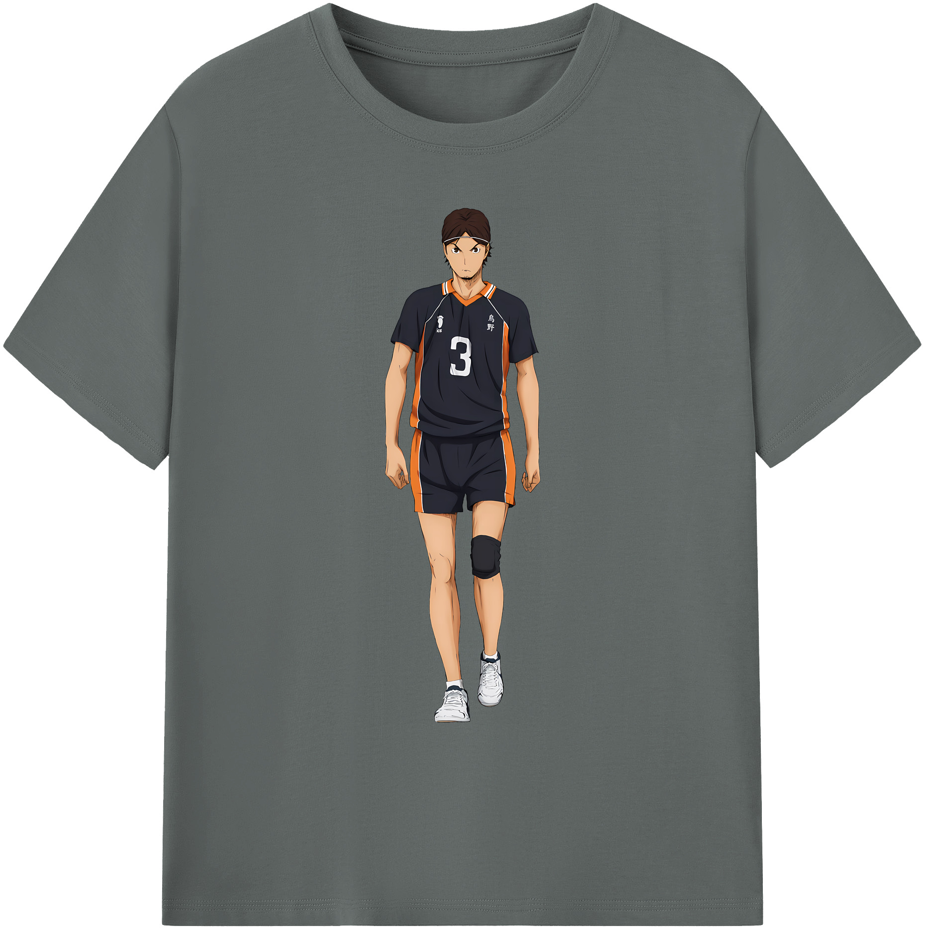 （画像用） ハイキュー!! Haikyu!! 綿100％ メンズ半袖Tシャツ｜肌触りやわらか＆通気性